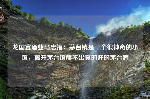 龙国宴酒业马忠福：茅台镇是一个很神奇的小镇，离开茅台镇酿不出真的好的茅台酒